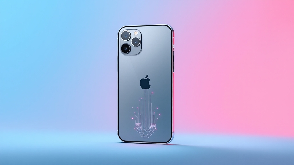 아이폰 17 디자인, 기능 및 성능 변화 (illustration 스타일)