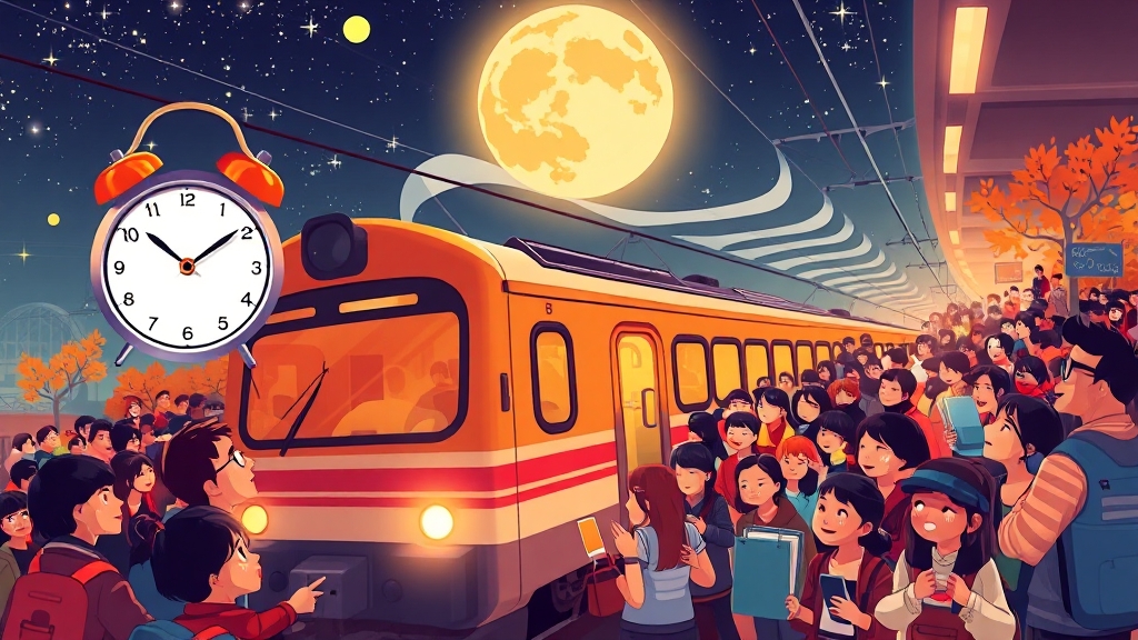 2025 추석 기차표 예매: KTX/SRT 성공 전략 & 꿀팁 A to Z 2 2025 추석 예매 일정 (cartoon 스타일)