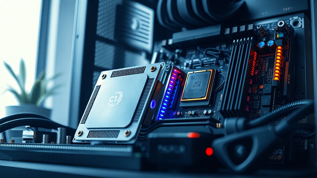 2025 조립 PC 완벽 가이드: 견적, 부품, 최신 기술까지 (40자) 2 조립 PC 견적, 핵심은? (watercolor 스타일)