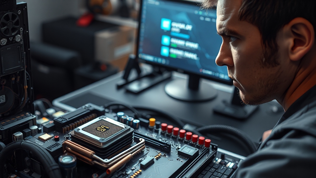 2025 조립 PC 완벽 가이드: 견적, 부품, 최신 기술까지 (40자) 7 조립 PC 구매 시 주의사항 (realistic 스타일)