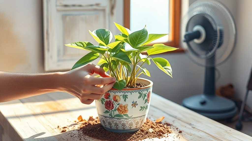 개업 축하, 센스 있는 선물 & 문구 A to Z: 화분 추천부터 관리법까지 6 화분 관리 오래 간직하는 법 (watercolor 스타일)