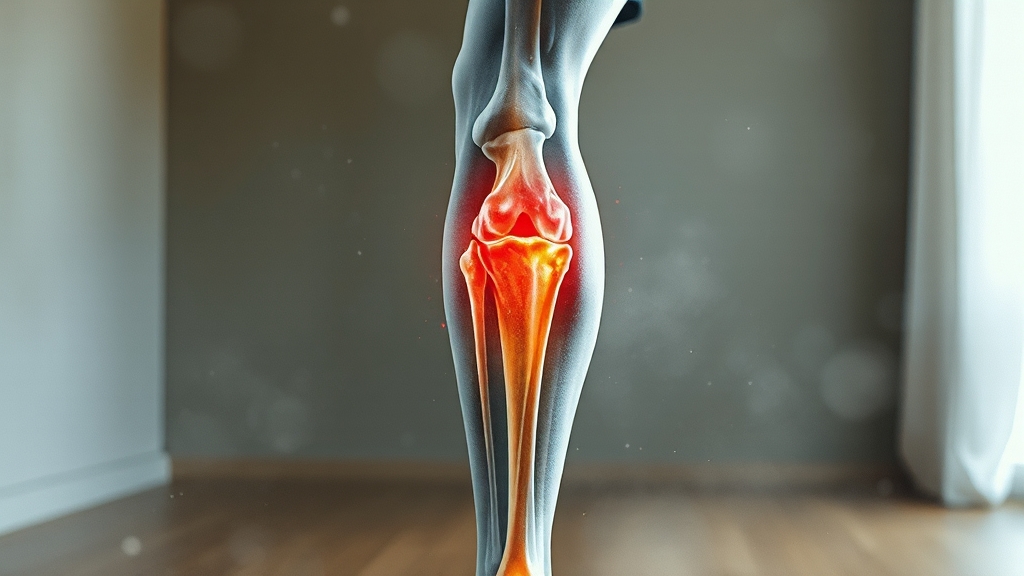 무릎 통증, 원인부터 운동 치료, 관리법까지 A to Z (50자) 2 무릎 통증 증상 체크 (watercolor 스타일)