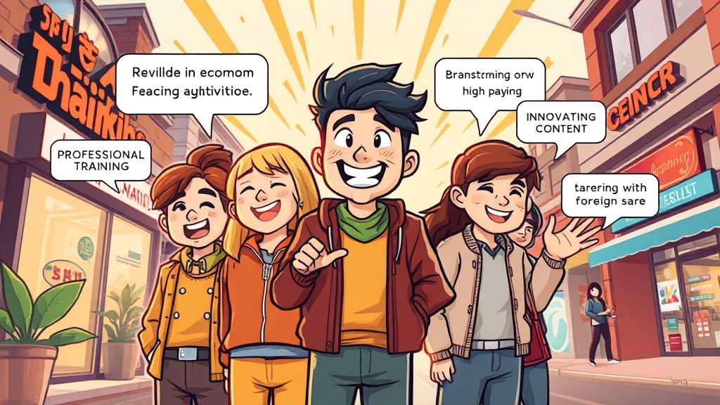 외국인 노동자 임금, 지역화폐로 지역 경제 활성화? 장점과 과제 (50자) 8 지역 경제 활성화, 추가 노력 필요 (cartoon 스타일)