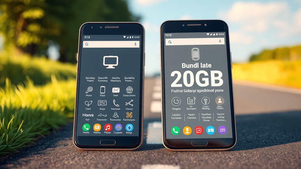 알뜰폰 20G 요금제 완벽 분석: 통신비 절약 & 데이터 넉넉하게! 4 통신사별 요금 및 혜택 비교 (realistic 스타일)