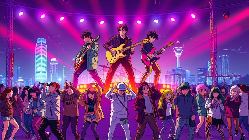 9월 서울 축제 총정리: 드론쇼, 콘서트, 전시까지! (50자) 5 9월 서울 콘서트 & 페스티벌 (illustration 스타일)