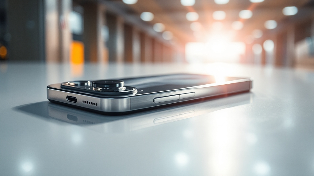 아이폰 17: 혁신적인 변화, 디자인부터 성능까지 완벽 분석 3 아이폰 17 디자인 변화 (realistic 스타일)