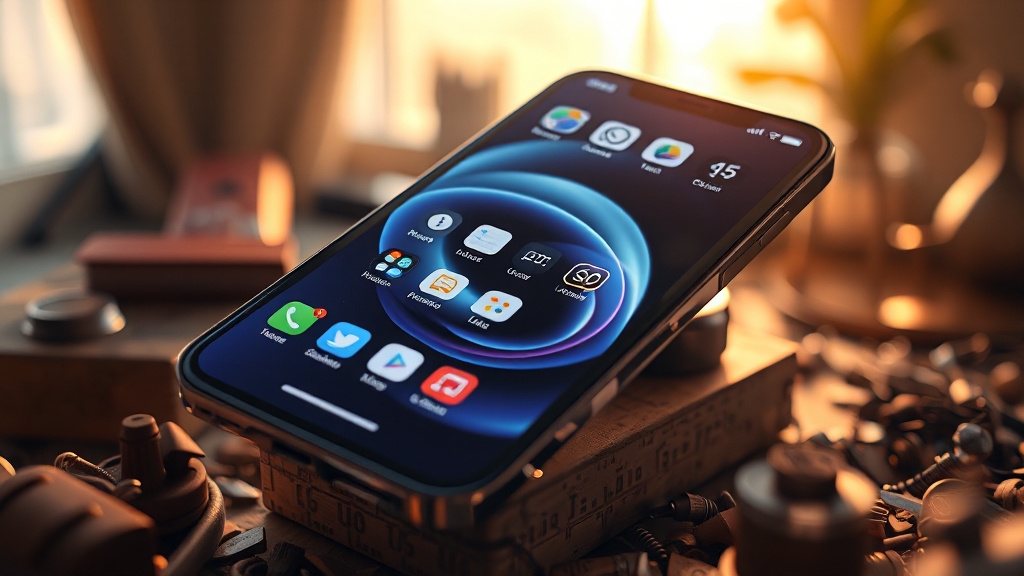 아이폰 17: 혁신적인 변화, 디자인부터 성능까지 완벽 분석 6 아이폰 17 배터리 및 발열 관리 (realistic 스타일)