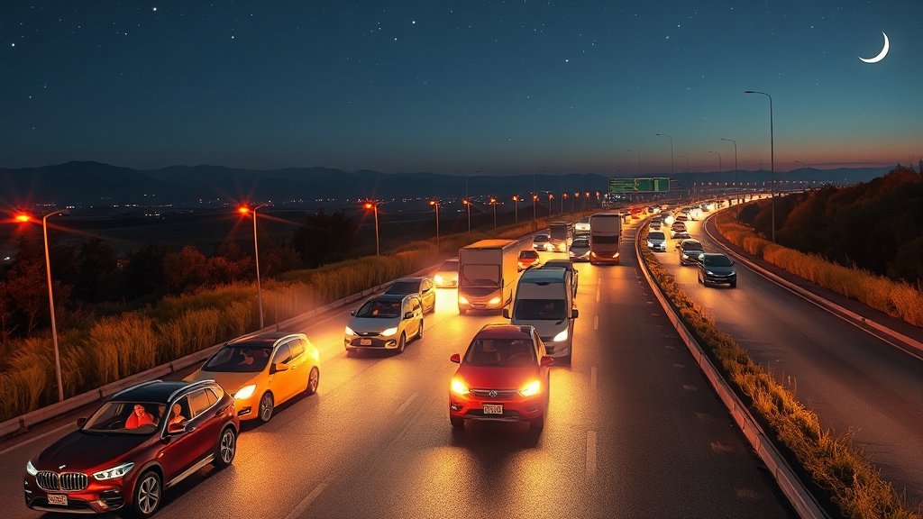 2025 추석 연휴 고속도로 통행료 면제: 기간, 대상, 혜택 A to Z 2 추석 연휴 통행료 면제 정리 (realistic 스타일)