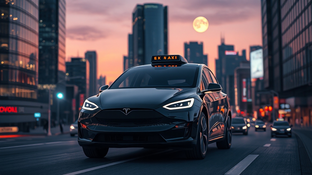 테슬라 주가 7개월 최고치: 상승 배경, 전망, 투자 가이드 4 로보택시, 모빌리티 시장 확장 (realistic 스타일)