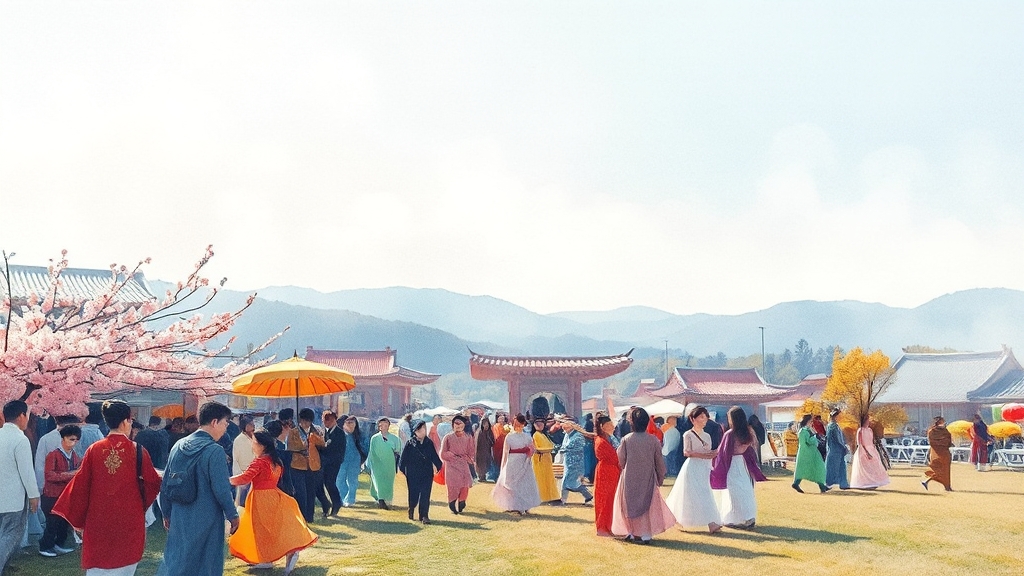 국내 축제 A to Z: 종류, 즐길 거리, 참여 정보 완벽 정리! 2 국내 축제, 무엇이 특별할까? (watercolor 스타일)