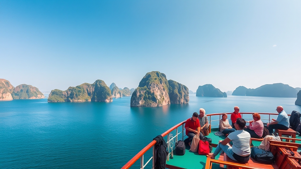 하노이 & 하롱베이 여행 A to Z: 완벽 가이드 (40자) 5 하롱베이 투어 예약 & 준비 (realistic 스타일)