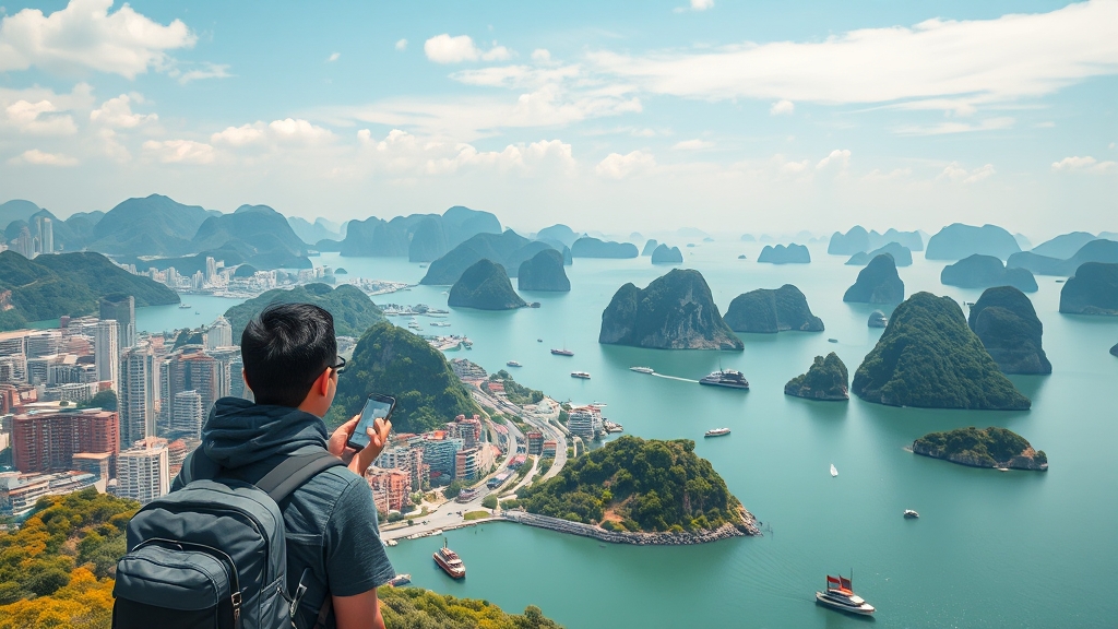 하노이 & 하롱베이 여행 A to Z: 완벽 가이드 (40자) 9 결론 (realistic 스타일)