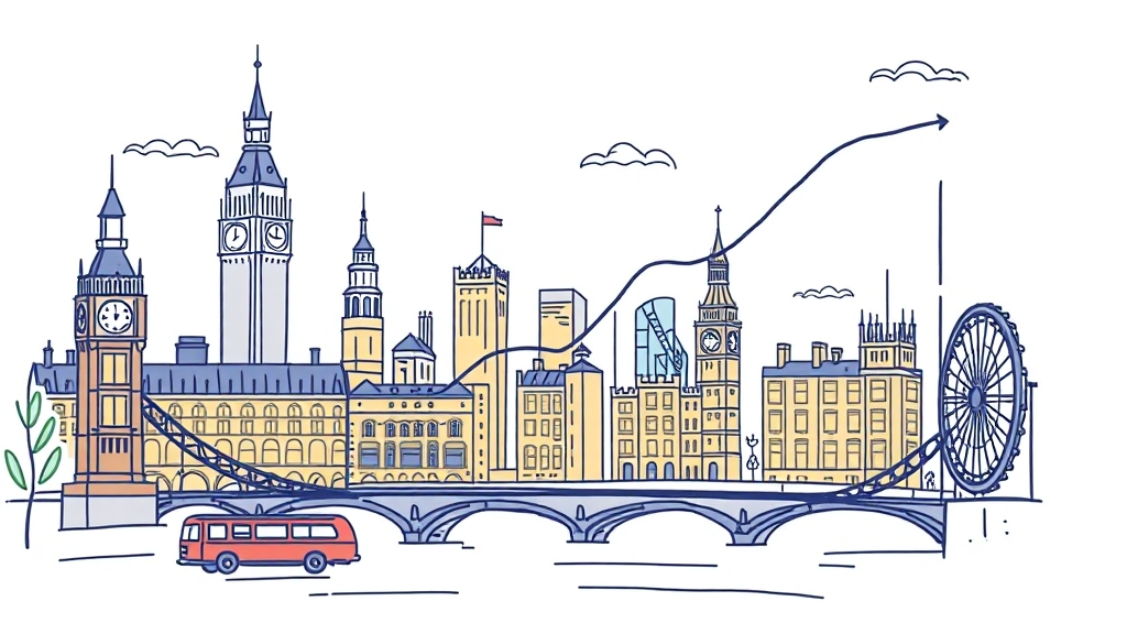 2025년 파운드 환율 개요 (illustration 스타일)