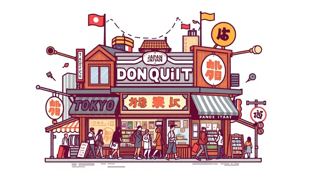 돈키호테 지점 정보 & 팁 (illustration 스타일)