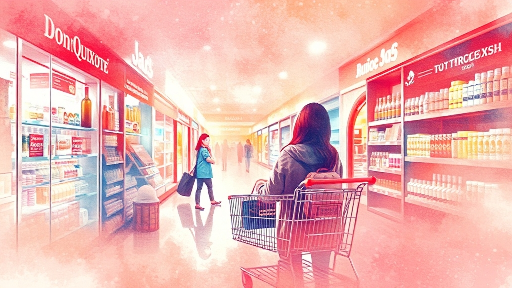 돈키호테 추천템 (watercolor 스타일)