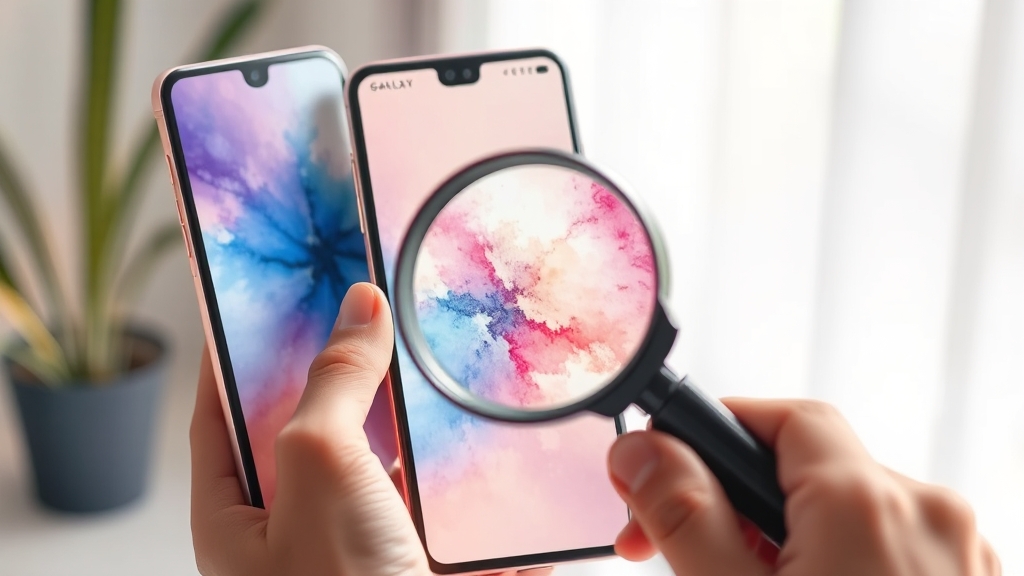 경쟁 모델 비교 분석 (watercolor 스타일)