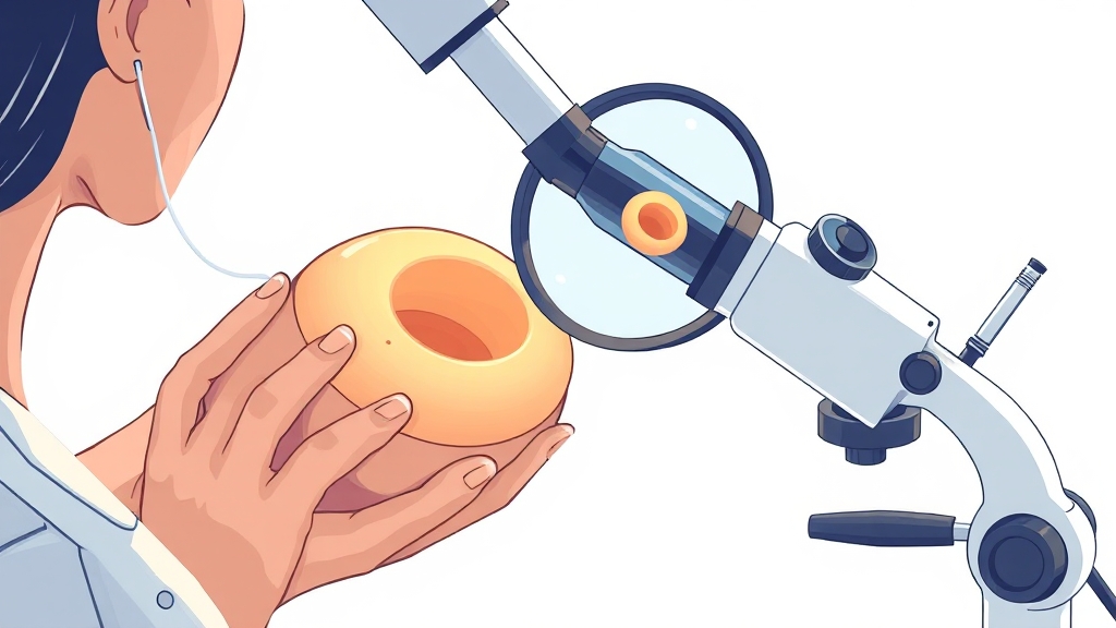 피지선 증식증, 레이저 치료 A to Z: 원인부터 관리까지 (40자) 5 피지선 증식증 진단 (illustration 스타일)