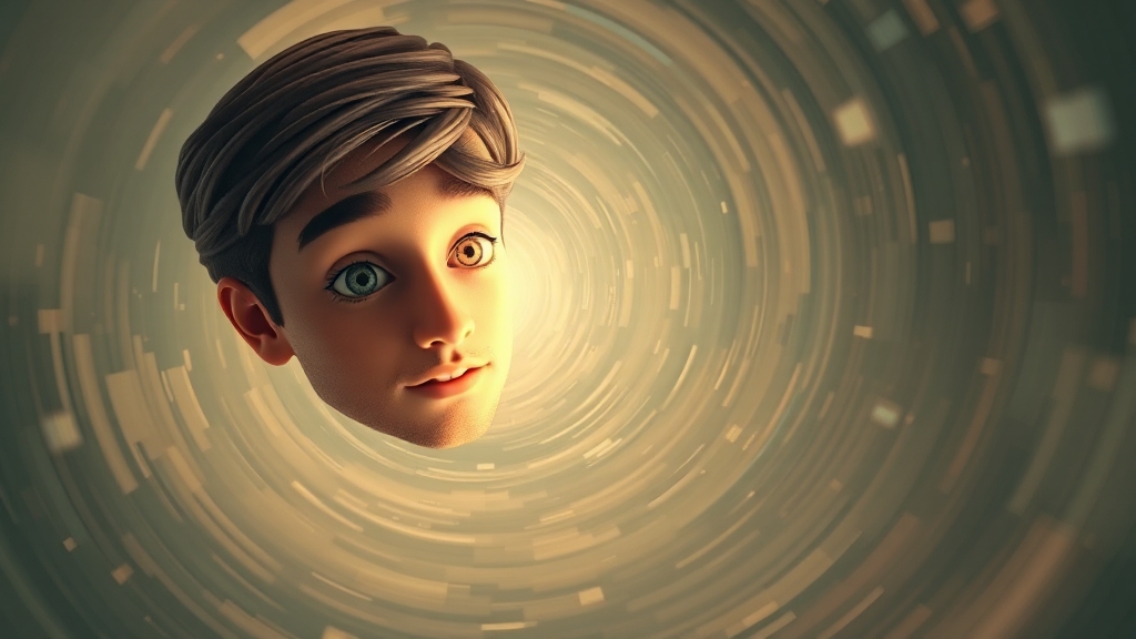 이석증, 어떤 증상이 나타날까요? (realistic 스타일)