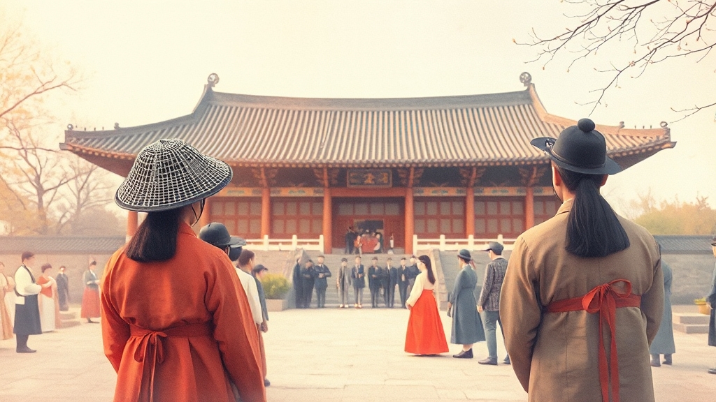 서울 4대 궁궐 & 왕릉 무료 개방 (watercolor 스타일)