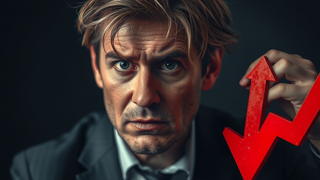 하락 가능성 요인 분석 (realistic 스타일)