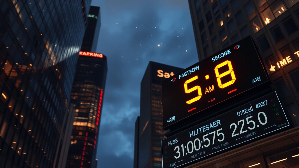 2024-2025 미국 주식 서머타임 총정리: 거래시간, 휴장일, 투자 전략 A to Z 5 미국 주식 정규 거래 시간 (realistic 스타일)