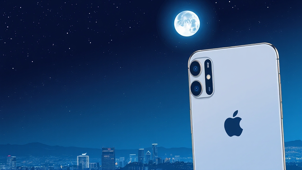 카메라 성능 심층 비교 (illustration 스타일)