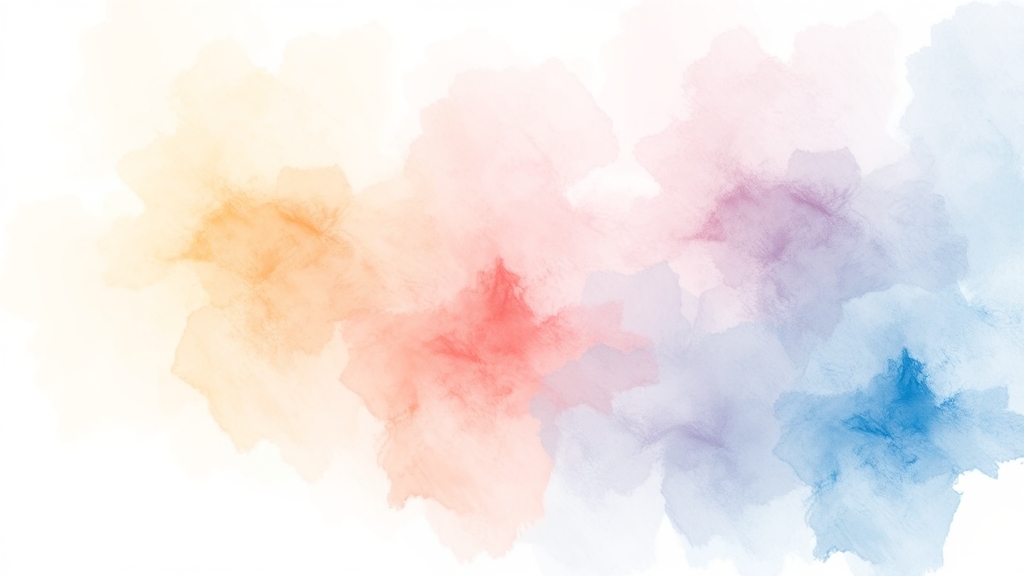 마무리 (watercolor 스타일)