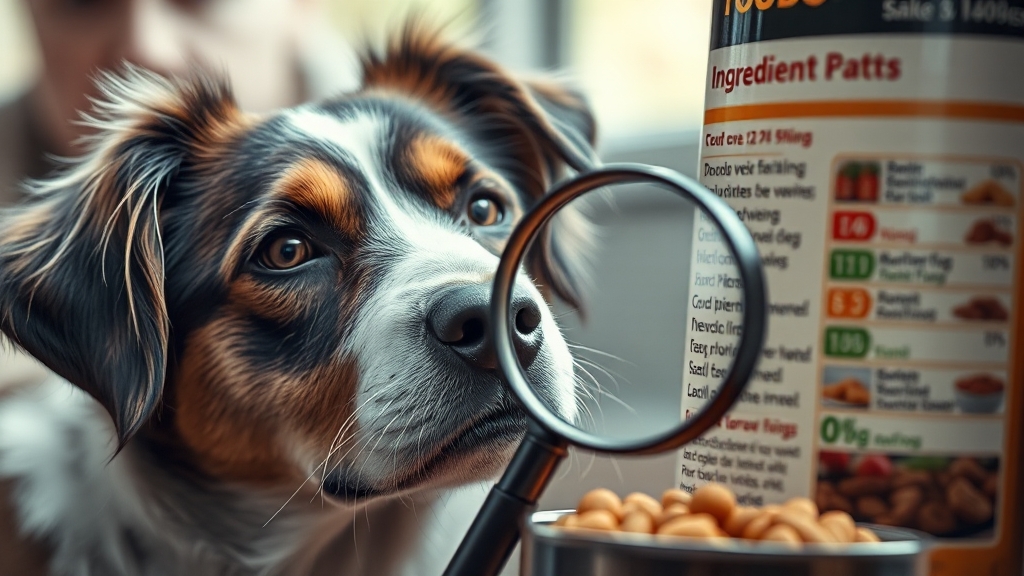 강아지 사료 첨가물 A to Z: 수의사가 알려주는 안전한 선택 꿀팁 5 안전한 사료 선택 가이드 (realistic 스타일)