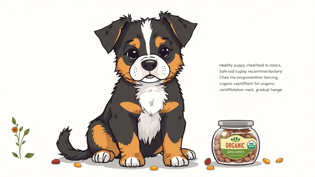 강아지 사료 첨가물 A to Z: 수의사가 알려주는 안전한 선택 꿀팁 8 수의사가 알려주는 안전한 사료 선택 팁 (illustration 스타일)