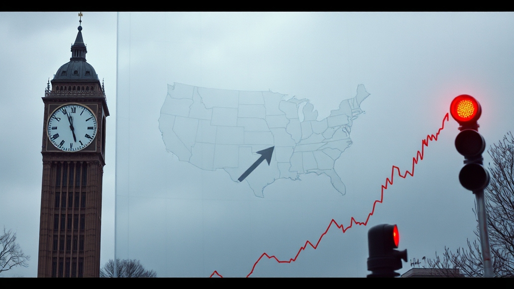 셧다운 원인 및 배경 (realistic 스타일)