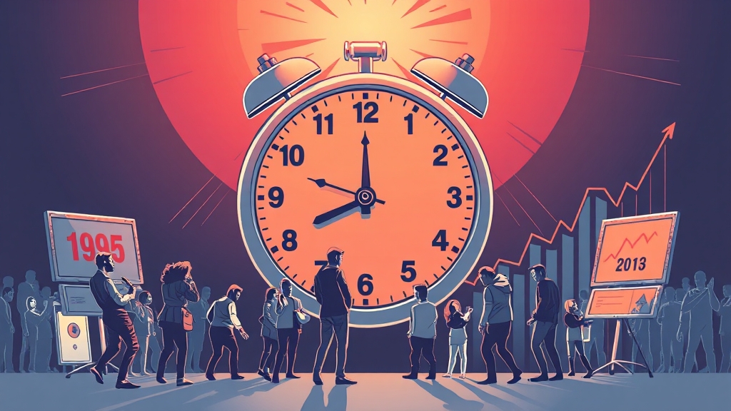 과거 셧다운 사례 (illustration 스타일)