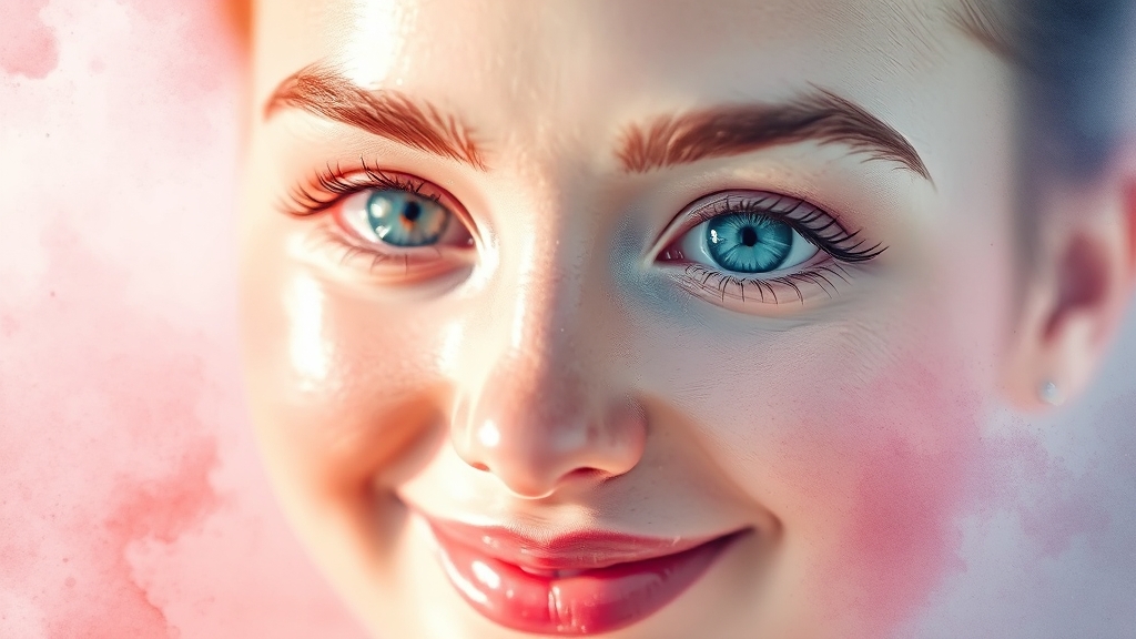 스마일프로, 최신 시력 교정 수술 (watercolor 스타일)