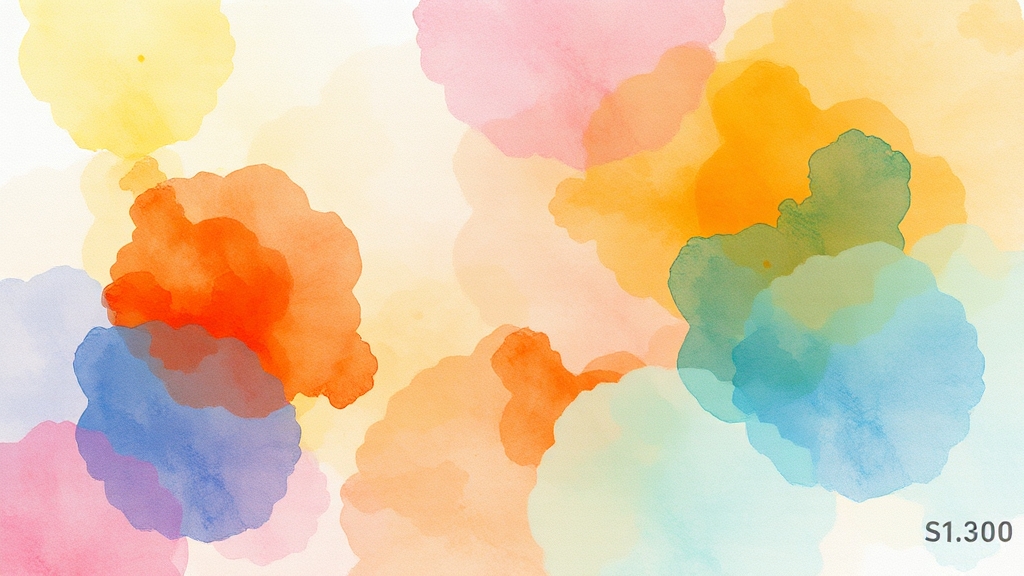 마무리 (watercolor 스타일)