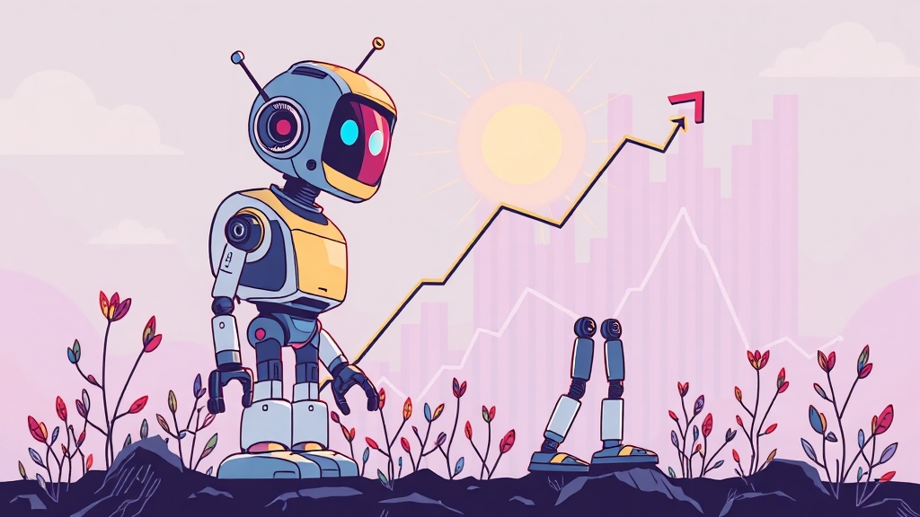 클로봇 재무 분석, 투자 지표는? (illustration 스타일)