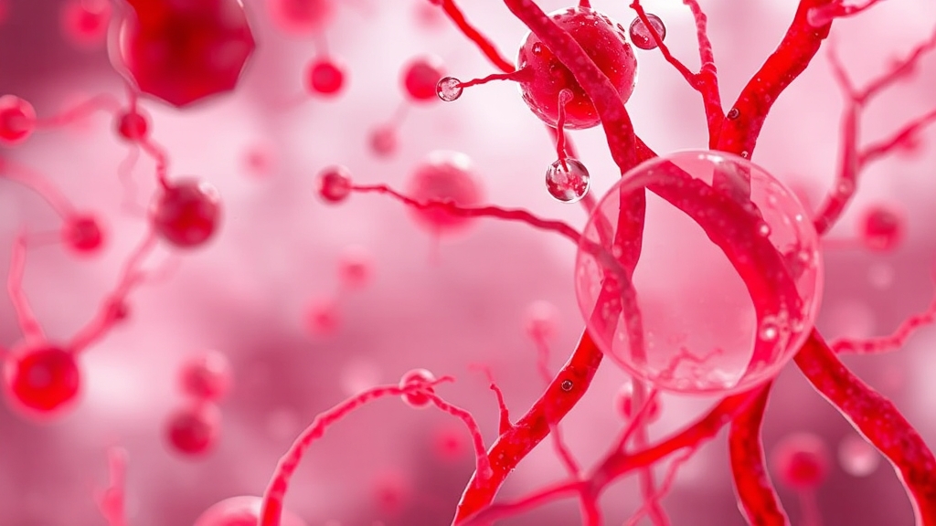 알부민, 우리 몸의 택배 기사 (watercolor 스타일)