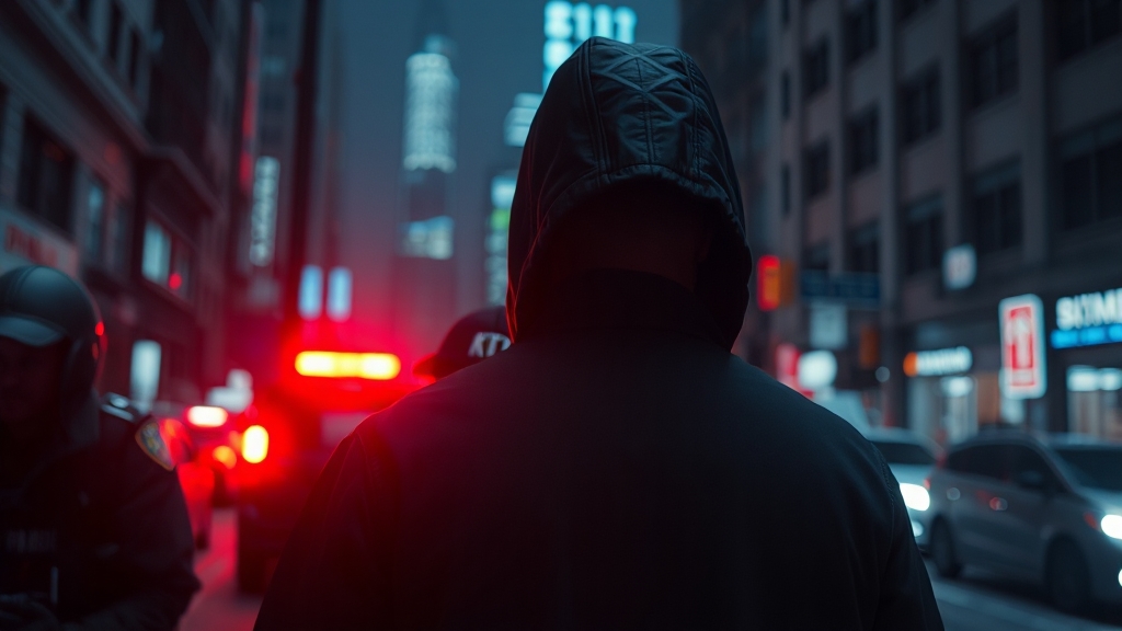 경찰 수사 진행 상황 및 해킹 의혹 (realistic 스타일)