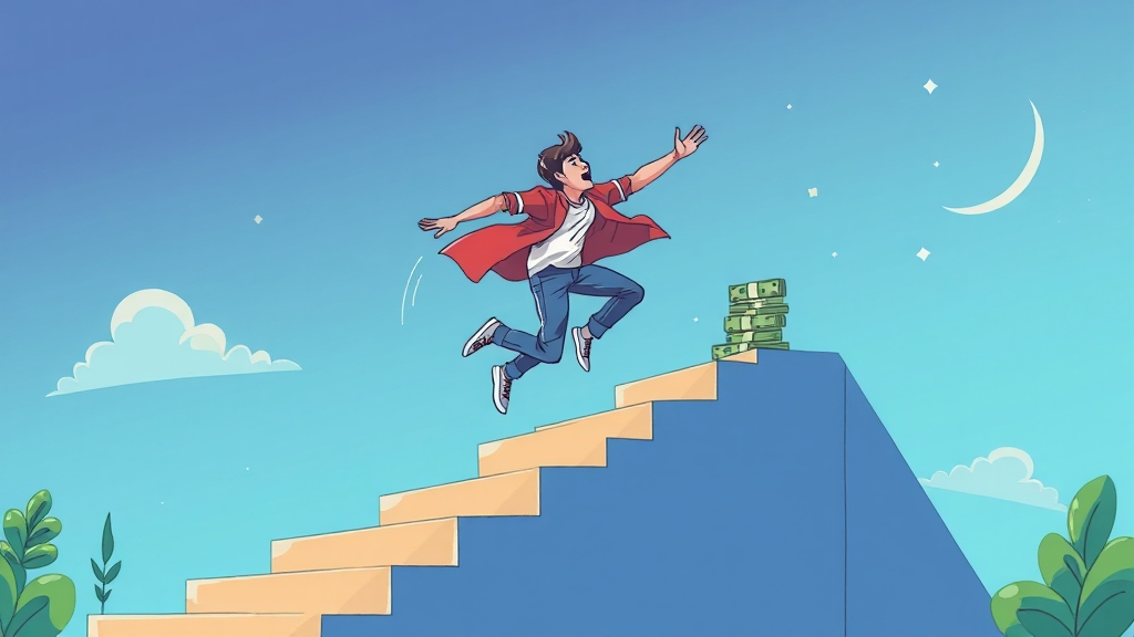 청년도약계좌 핵심 정보 (illustration 스타일)