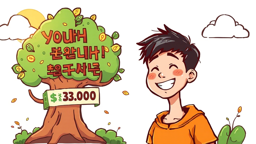 정부 기여금: 얼마나 받을까? (cartoon 스타일)