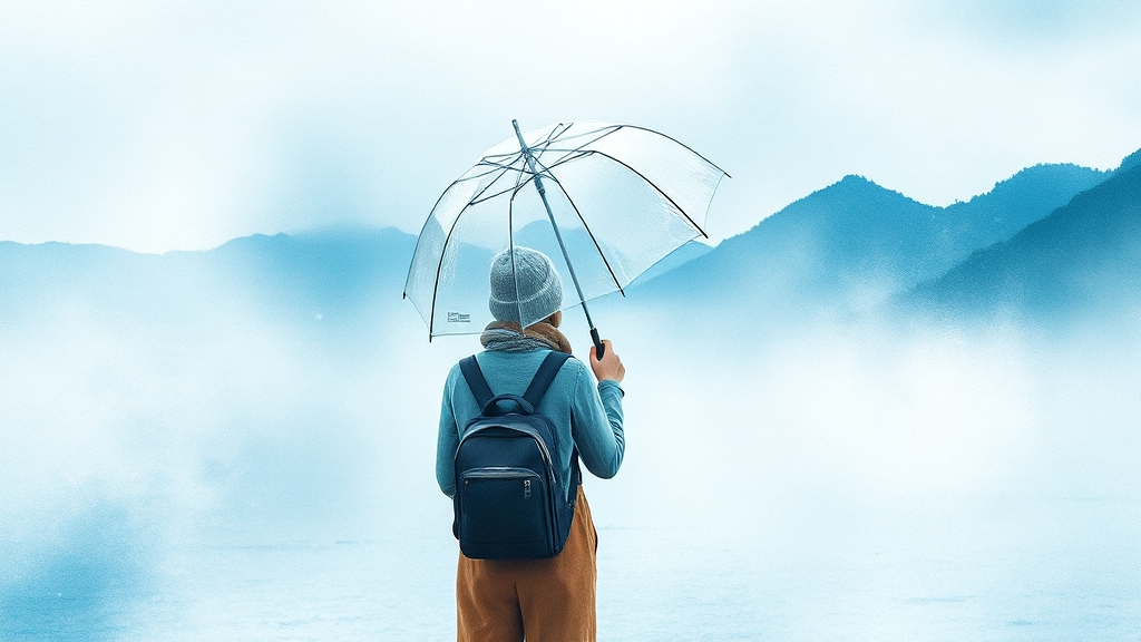 지역별 강수 정보 (제주, 영동, 경남) (watercolor 스타일)