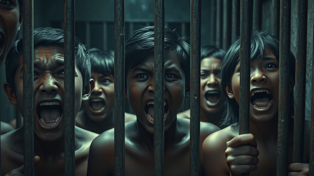 피해자들의 증언 (realistic 스타일)