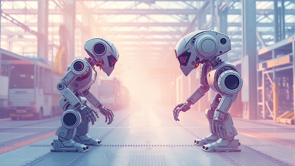 유진로봇, 기술력은 어느 정도? (watercolor 스타일)