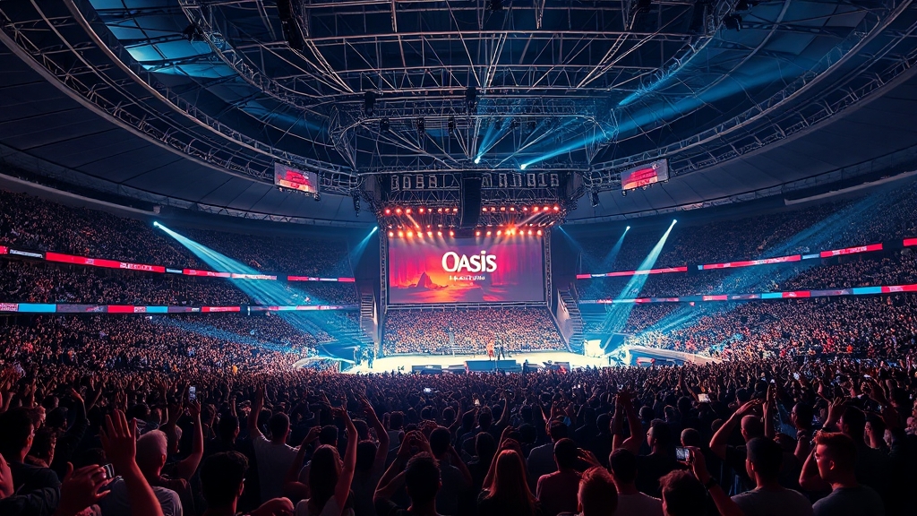 오아시스 내한 완전정복: 티켓, 좌석, 셋리스트, 교통 A to Z 5 좌석 배치도 및 시야 정보 (realistic 스타일)