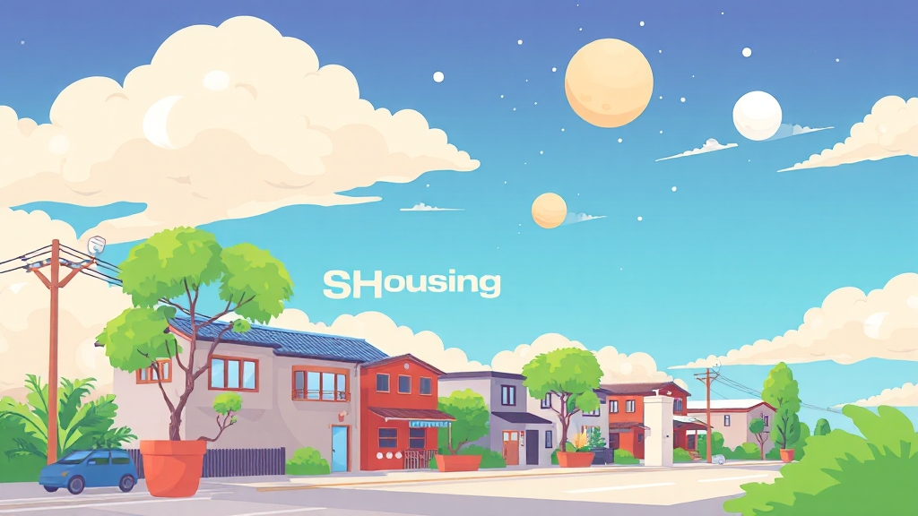 SH청약 완벽 가이드: 자격 조건부터 당첨 꿀팁까지! 3 SH청약 유형 및 조건 (illustration 스타일)