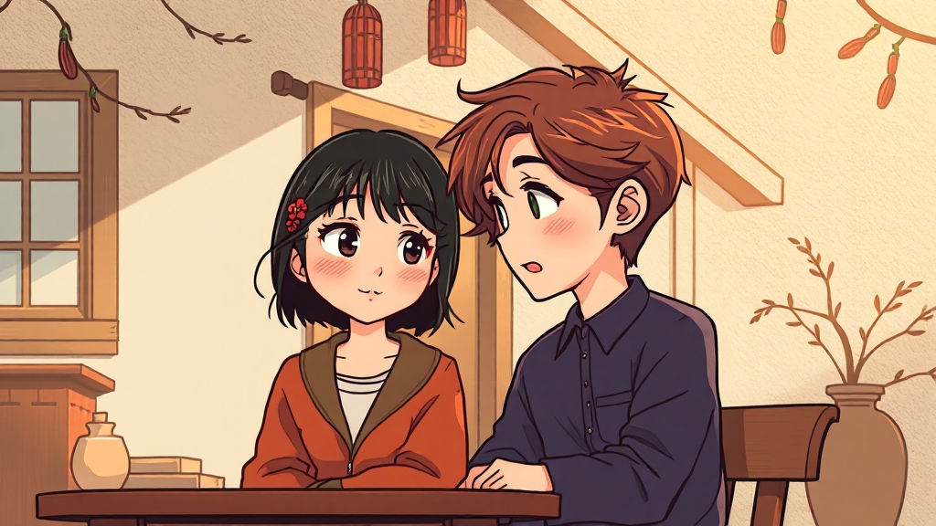 주요 등장인물 관계 (cartoon 스타일)