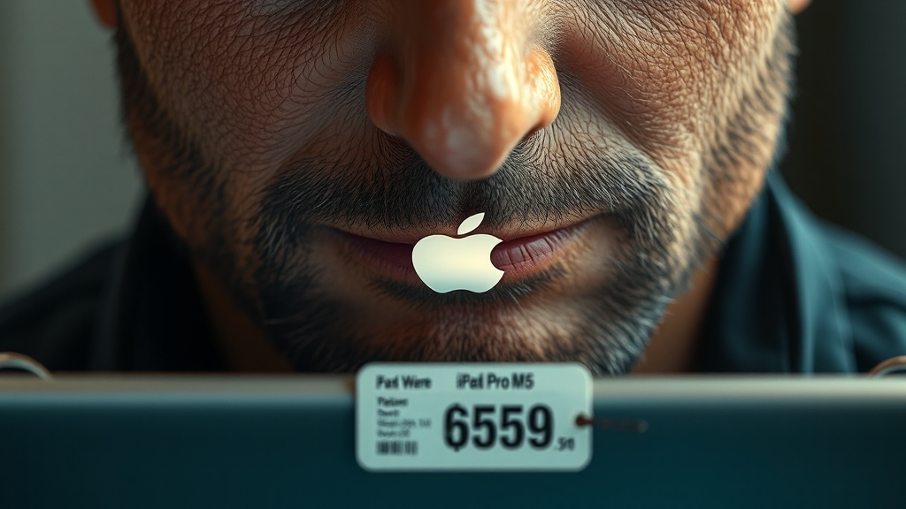 아이패드 프로 M5: 출시일, 스펙, 가격 총정리! M4와 차이점은? 6 가격 정보 및 구매 전략 (realistic 스타일)