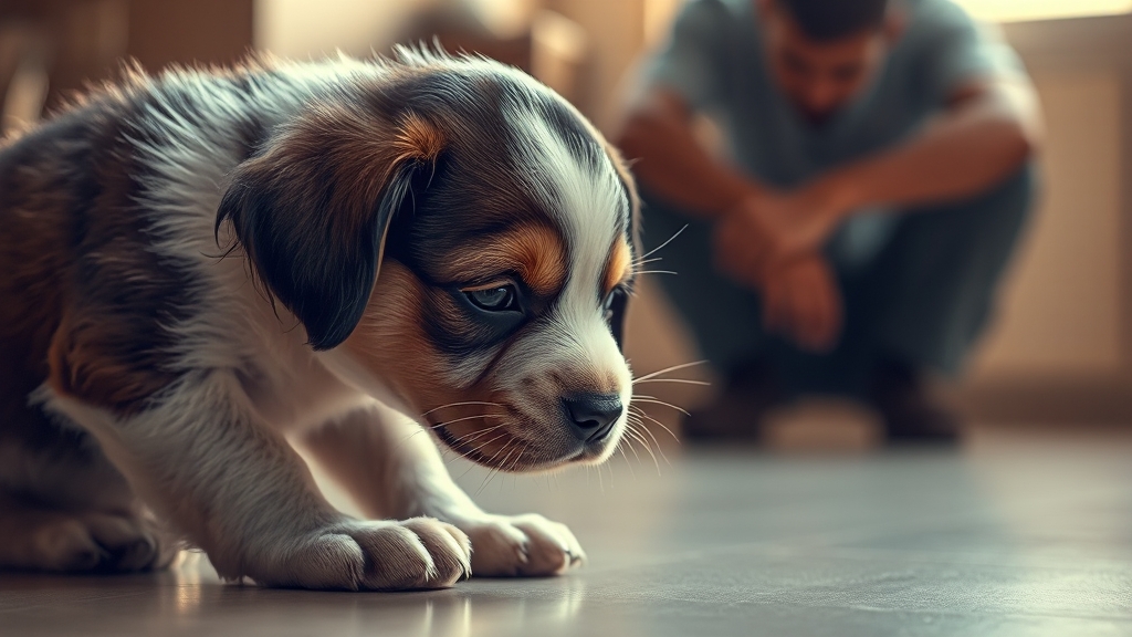 강아지 주저앉음 원인 심층 분석: 심장 질환부터 신경계 문제까지 A to Z 8 보호자의 관찰 및 초기 대응 (realistic 스타일)