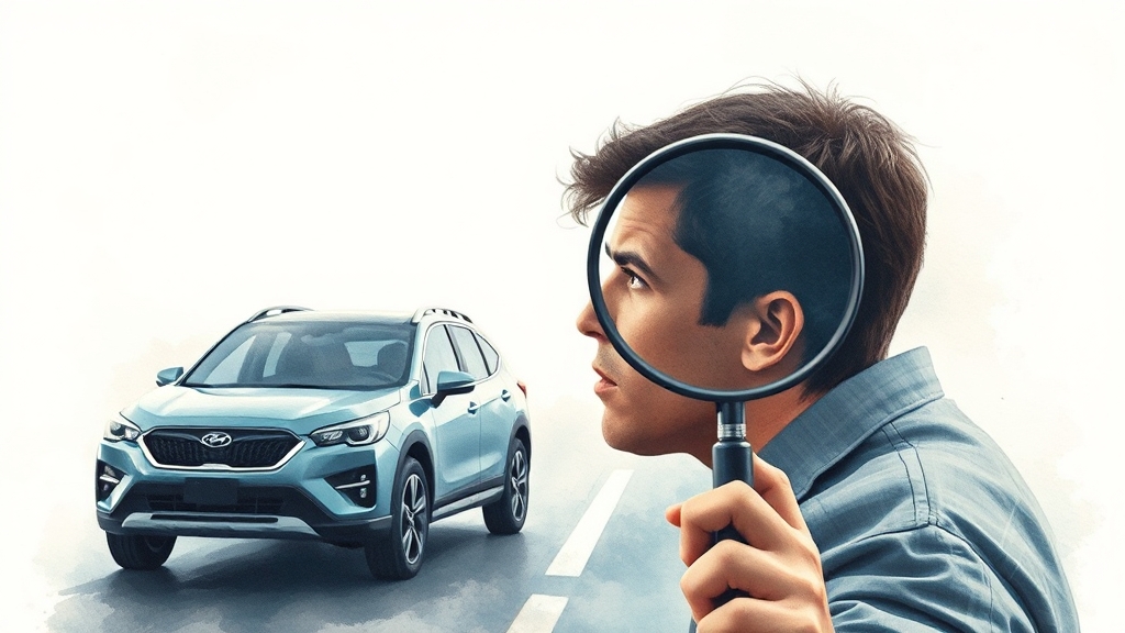 국산 vs 수입 SUV 완벽 비교: 가격, 성능, 유지비, 공간 총정리 2 선택의 기로: 국산 vs 수입 (watercolor 스타일)