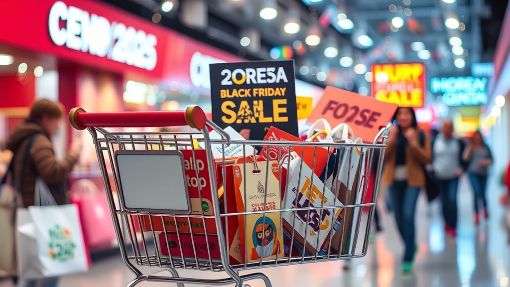 2025 한국 블랙프라이데이 & 코리아세일페스타: 완벽 쇼핑 가이드 3 2025년 행사 일정 및 특징 (realistic 스타일)