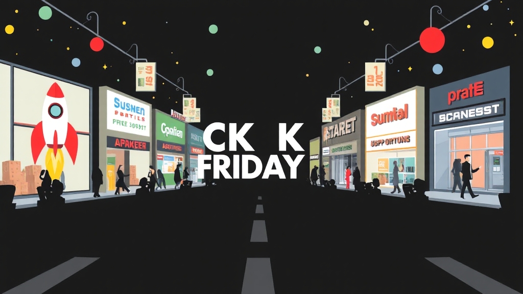 2025 한국 블랙프라이데이 & 코리아세일페스타: 완벽 쇼핑 가이드 4 쇼핑몰별 할인 정보 비교 (cartoon 스타일)