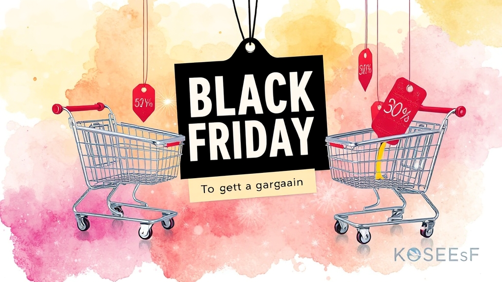 2025 한국 블랙프라이데이 & 코리아세일페스타: 완벽 쇼핑 가이드 7 블랙프라이데이 & 코세페 꿀팁 (watercolor 스타일)